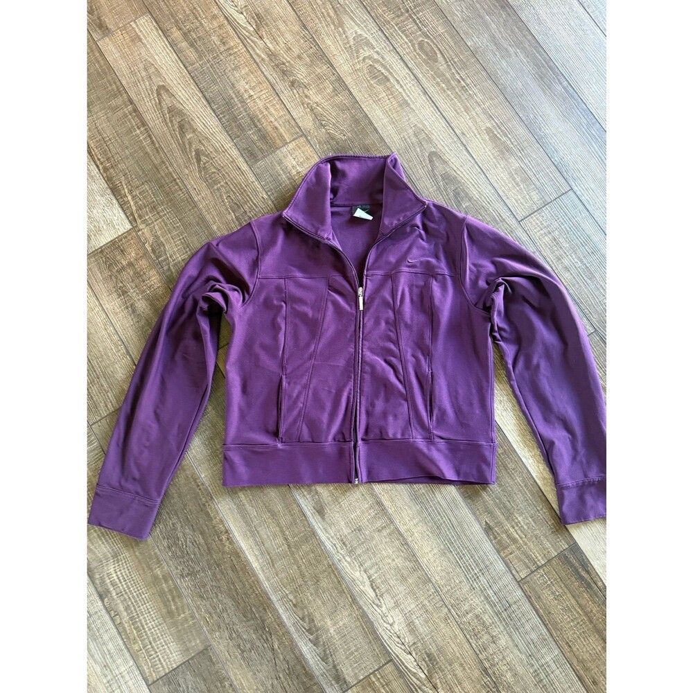 Women’s Nike Dri Fit Training Jacket Sz. Large Purple